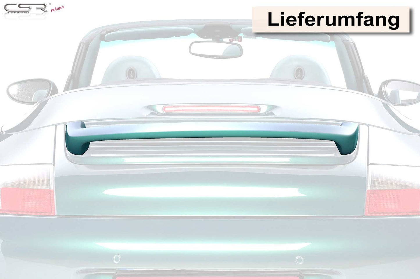 Aileron de coffre arrière pour Porsche 911 / 996 - KDMPARTS EUROPE TUNING STORE