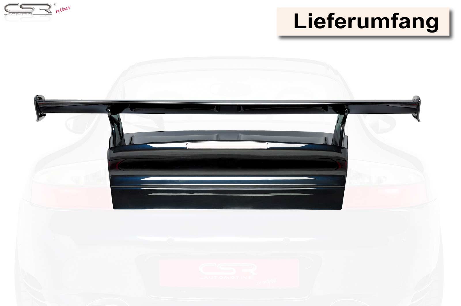 Aileron de coffre arrière pour Porsche 911 / 996 Coupé - KDMPARTS EUROPE TUNING STORE