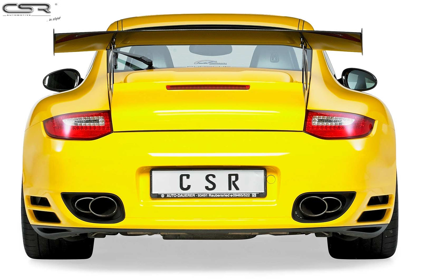Aileron de coffre arrière pour Porsche 911 / 997 Turbo/Turbo S, GT3, GT3RS, GT2, GT2RS modèles 2004 - 2012 - KDMPARTS EUROPE TUNING STORE