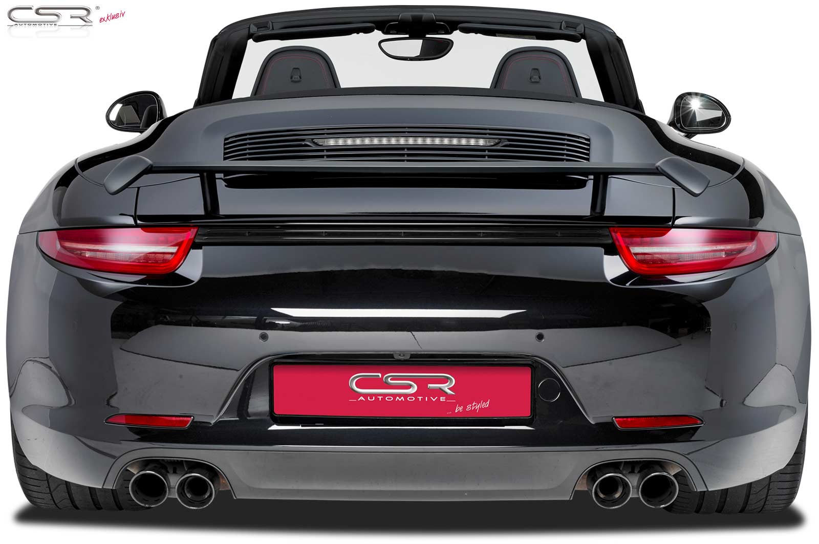 Aileron de coffre arrière pour Porsche 911/991 - KDMPARTS EUROPE TUNING STORE