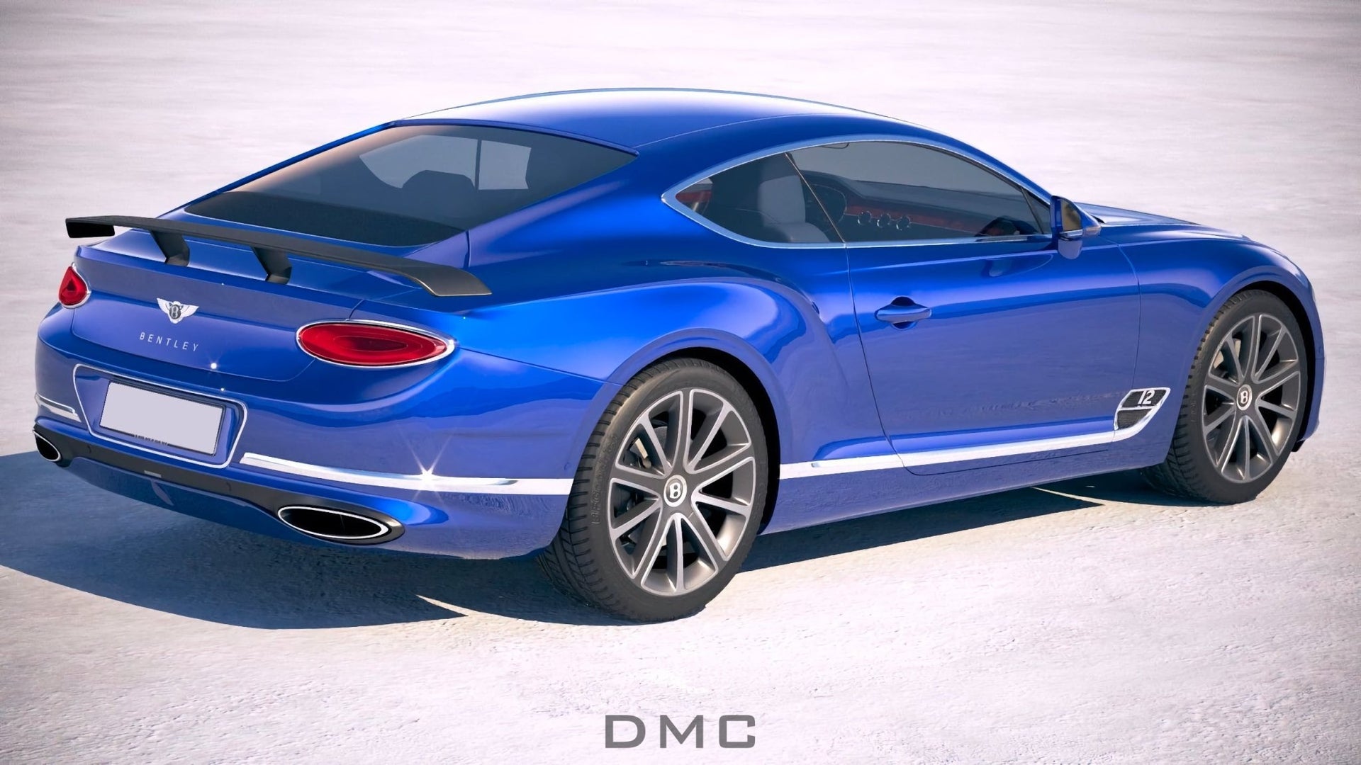 Aileron de coffre en fibre de carbone de DMC pour Bentley Continental GT Coupé et GTC Cabriolet 2021+ - KDMPARTS EUROPE TUNING STORE