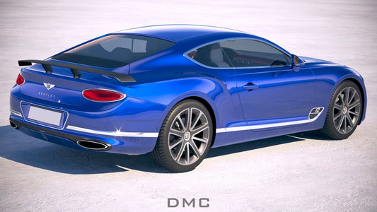 Aileron de coffre en fibre de carbone de DMC pour Bentley Continental GT Coupé et GTC Cabriolet 2021+ - KDMPARTS EUROPE TUNING STORE