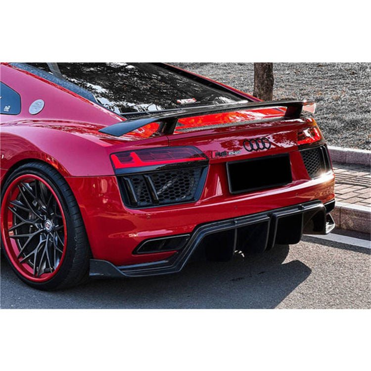 Aileron de coffre en fibre de Carbone GT pour Audi R8 Coupé phase 2 2017 - 2024 - KDMPARTS EUROPE TUNING STORE