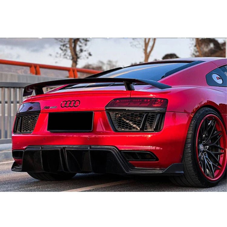 Aileron de coffre en fibre de Carbone GT pour Audi R8 Coupé phase 2 2017 - 2024 - KDMPARTS EUROPE TUNING STORE