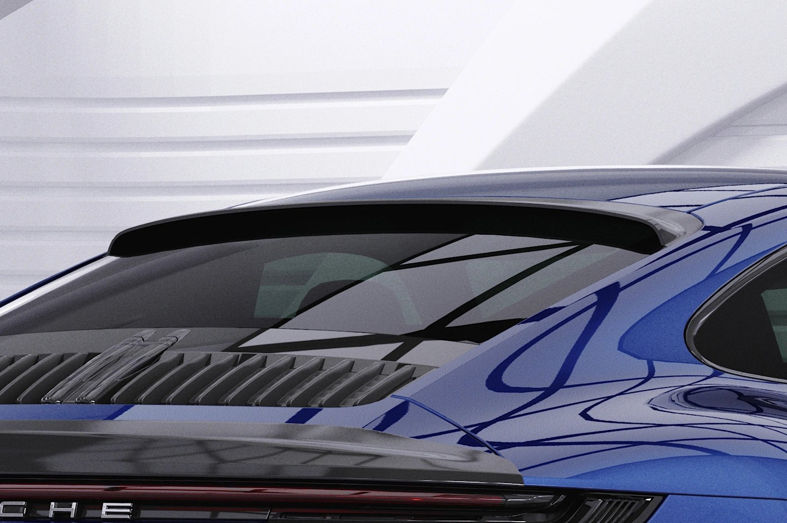 Aileron de lunette arrière homologué ABE pour Porsche 911 / 992 - KDMPARTS EUROPE TUNING STORE