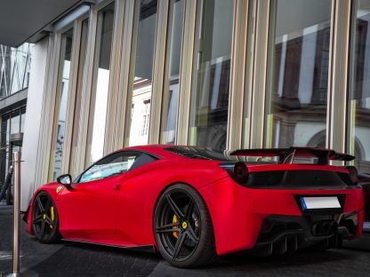 Aileron spoiler arrière en fibre de carbone de DMC Estremo pour Ferrari 458 Italia coupé d'origine - KDMPARTS EUROPE TUNING STORE