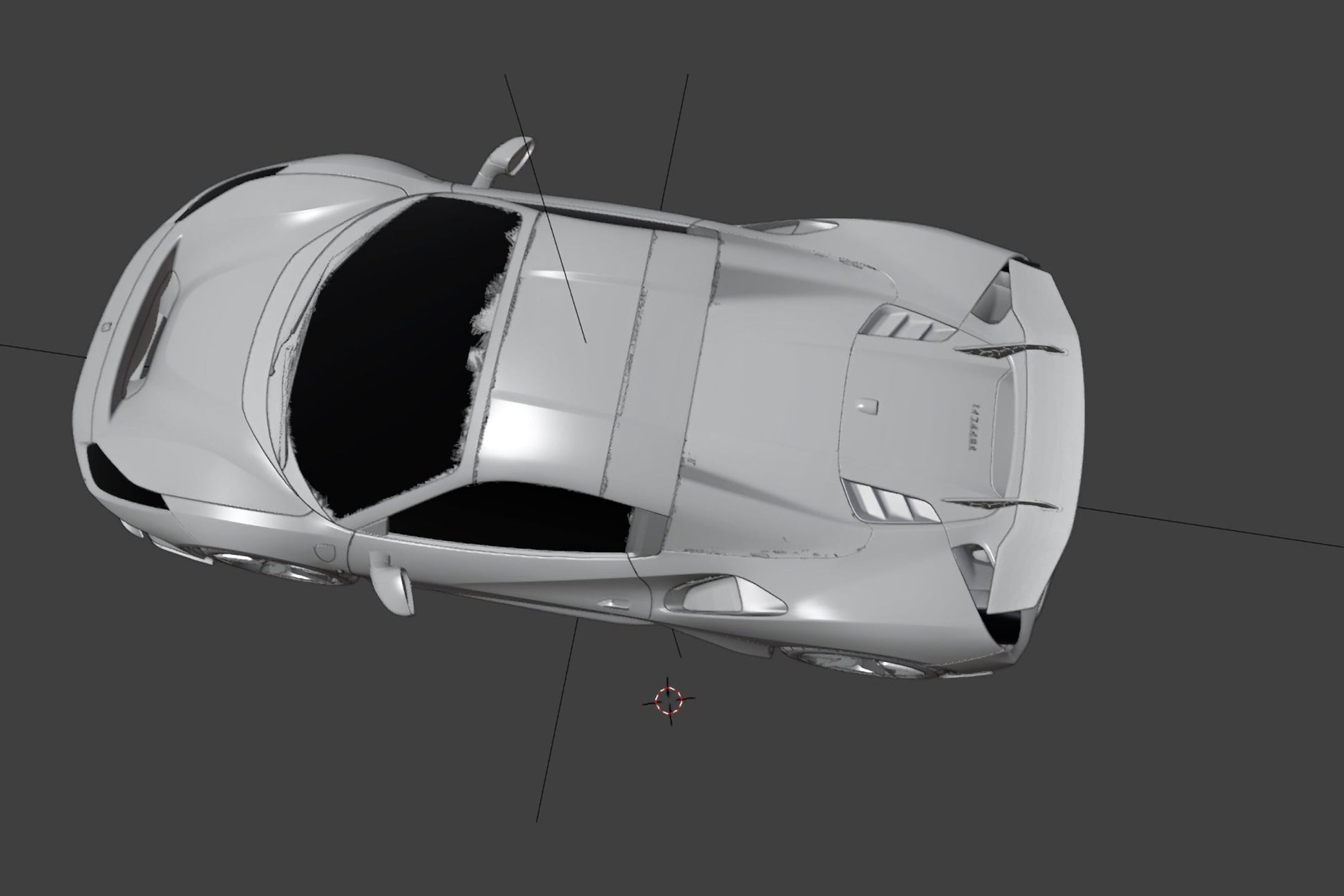 Aileron spoiler arrière en fibre de carbone de DMC pour Ferrari 488 Pista Coupé et Spider - KDMPARTS EUROPE TUNING STORE