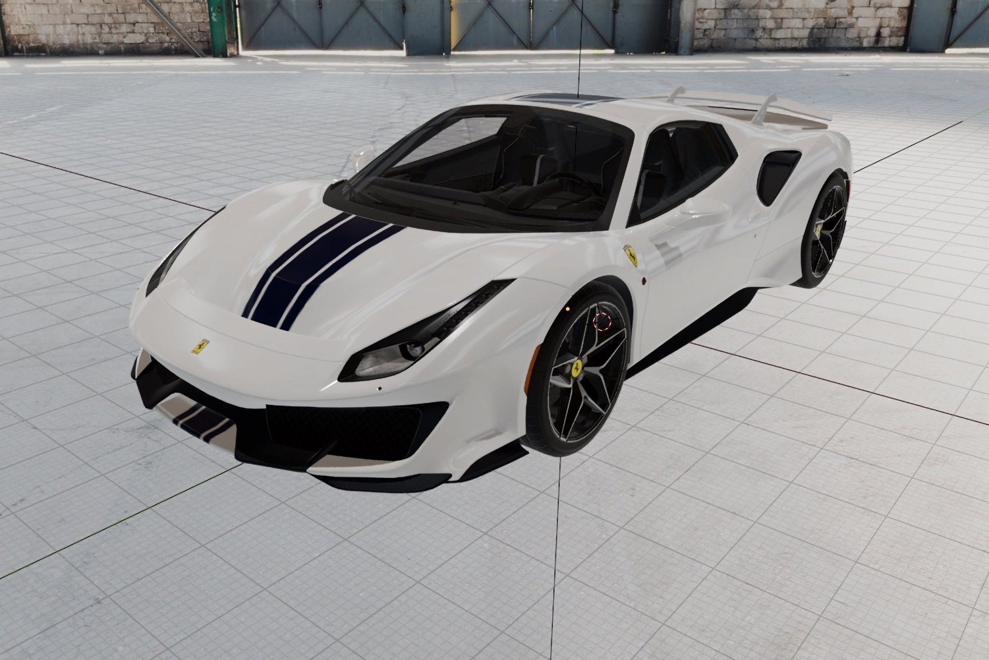 Aileron spoiler arrière en fibre de carbone de DMC pour Ferrari 488 Pista Coupé et Spider - KDMPARTS EUROPE TUNING STORE