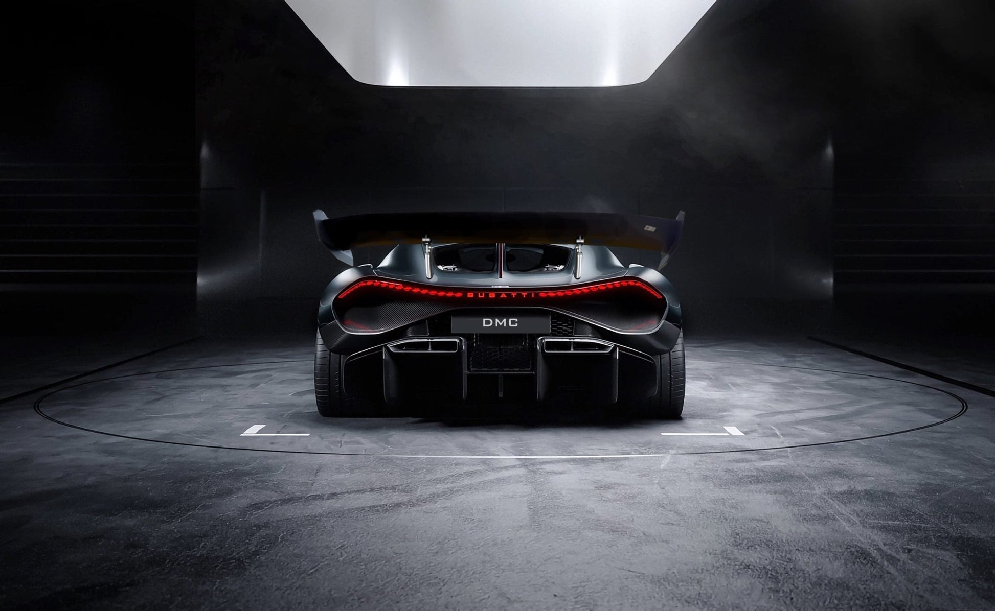 Aileron spoiler arrière en fibre de carbone DMC, pour Bugatti Tourbillon, compatible avec le kit carrosserie d'origine - KDMPARTS EUROPE TUNING STORE