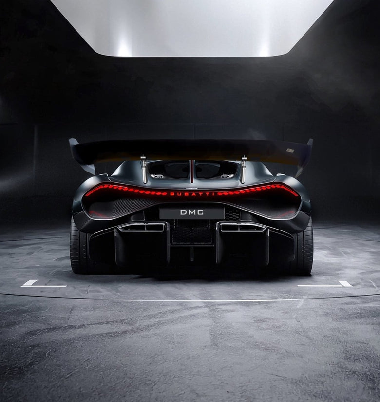 Aileron spoiler arrière en fibre de carbone DMC, pour Bugatti Tourbillon, compatible avec le kit carrosserie d'origine - KDMPARTS EUROPE TUNING STORE