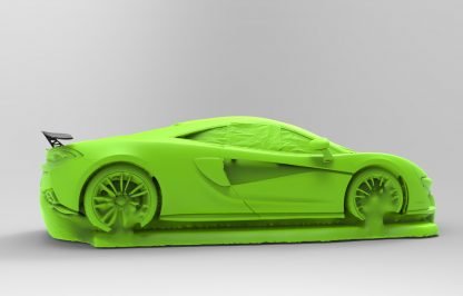 Aileron spoiler arrière en fibre de carbone E - GT de DMC pour McLaren 570S Coupé et Spider d'origine - KDMPARTS EUROPE TUNING STORE