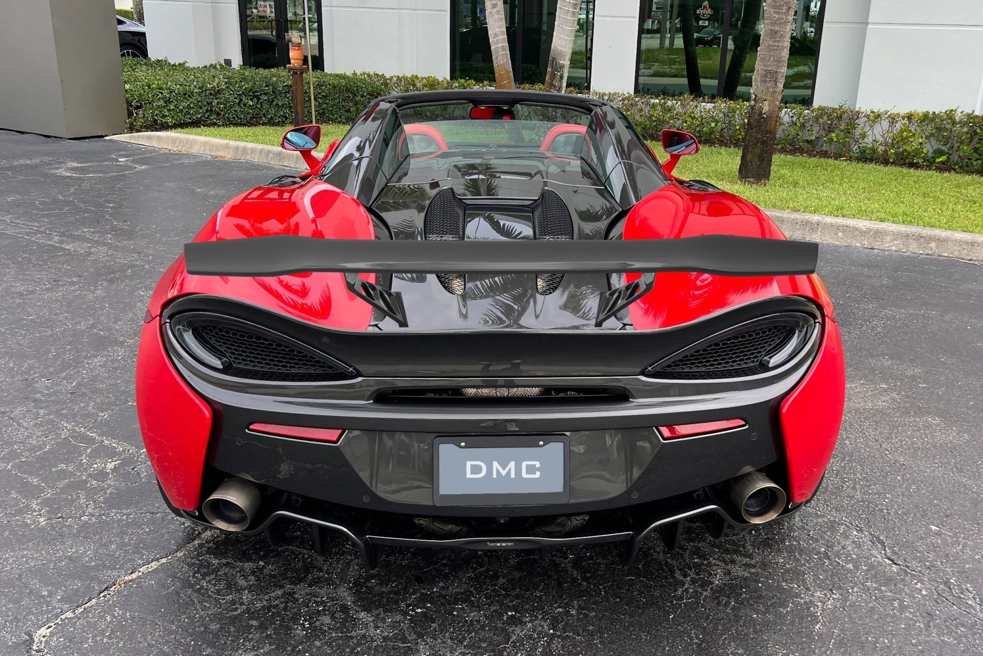 Aileron spoiler arrière en fibre de carbone E - GT de DMC pour McLaren 570S Coupé et Spider d'origine - KDMPARTS EUROPE TUNING STORE
