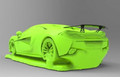 Aileron spoiler arrière en fibre de carbone E - GT de DMC pour McLaren 570S Coupé et Spider d'origine - KDMPARTS EUROPE TUNING STORE