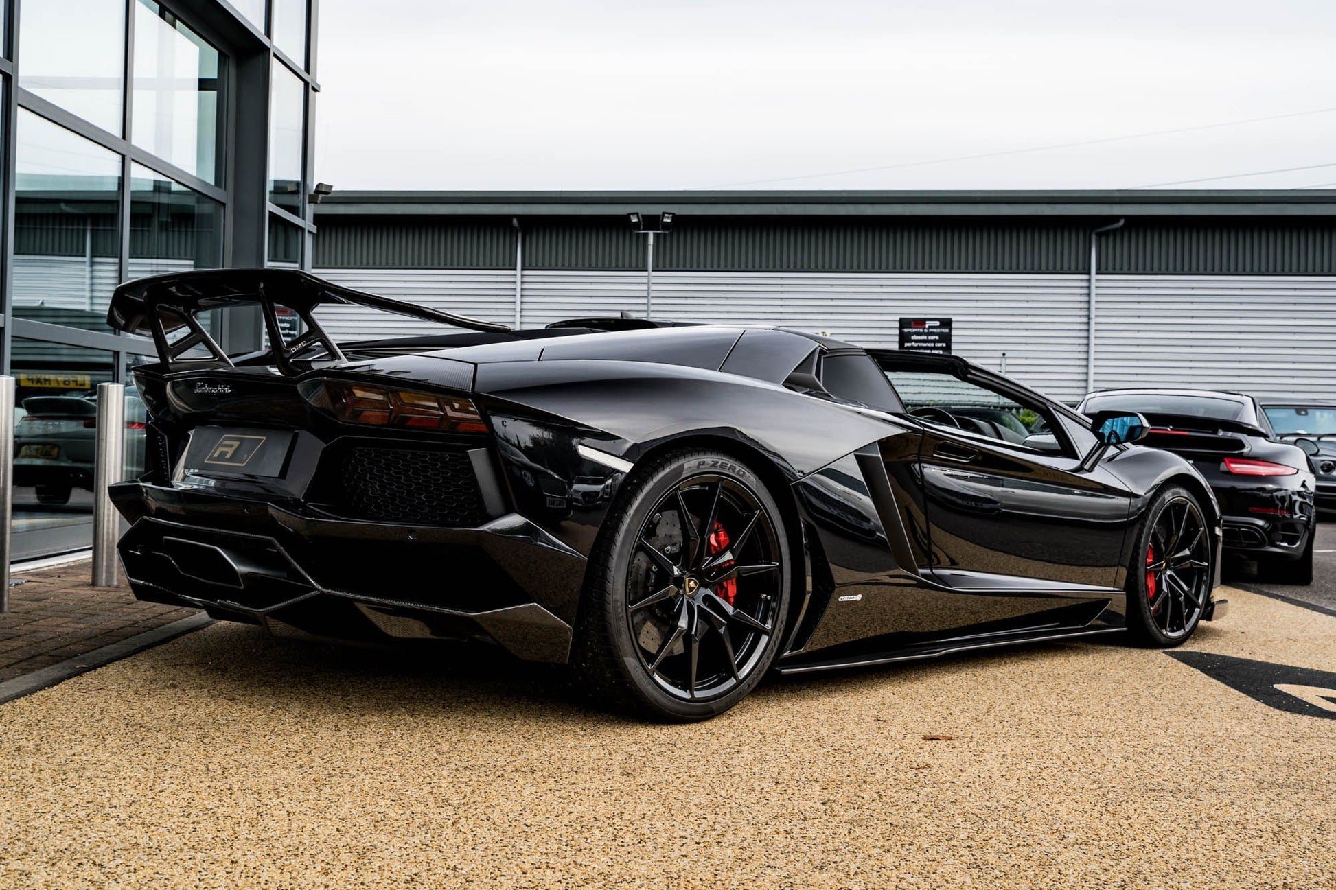 Aileron spoiler arrière en fibre de carbone « Molto Veloce » DMC pour Lamborghini Aventador Coupé et Roadster d'origine - KDMPARTS EUROPE TUNING STORE