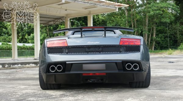Aileron spoiler arrière en fibre de carbone « Superleggera » DMC pour Lamborghini Gallardo Coupé et Spyder d'origine - KDMPARTS EUROPE TUNING STORE