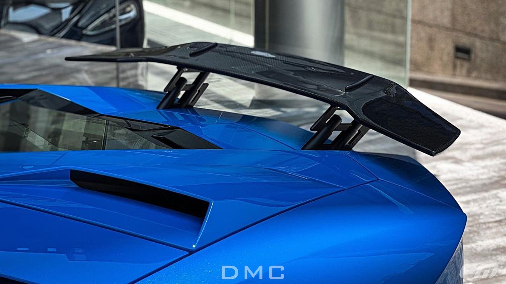 Aileron spoiler arrière en fibre de carbone « Tecno » de DMC pour Lamborghini Aventador S Coupé et Roadster d'origine - KDMPARTS EUROPE TUNING STORE