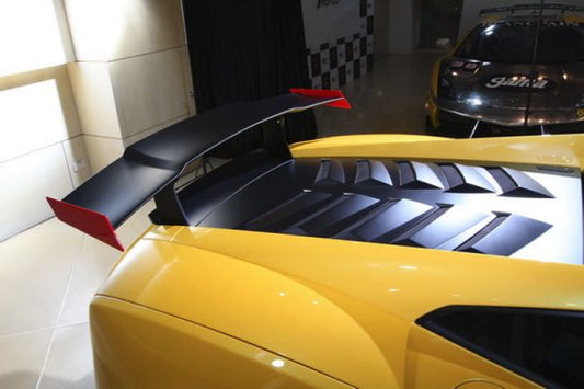 Aileron spoiler arrière et capot en fibre de carbone « Supertrofeo E - GT » DMC pour Lamborghini Gallardo Coupé et Spyder d'origine - KDMPARTS EUROPE TUNING STORE