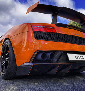 Aileron spoiler arrière et capot en fibre de carbone « Supertrofeo E - GT » DMC pour Lamborghini Gallardo Coupé et Spyder d'origine - KDMPARTS EUROPE TUNING STORE
