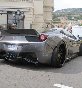 Aileron Spoiler arrière pour Ferrari F458 Coupé Italia et Spider 2010 - 2014 en fibre de Carbone haute brillance - KDMPARTS EUROPE TUNING STORE