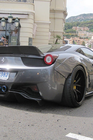 Aileron Spoiler arrière pour Ferrari F458 Coupé Italia et Spider 2010 - 2014 en fibre de Carbone haute brillance - KDMPARTS EUROPE TUNING STORE