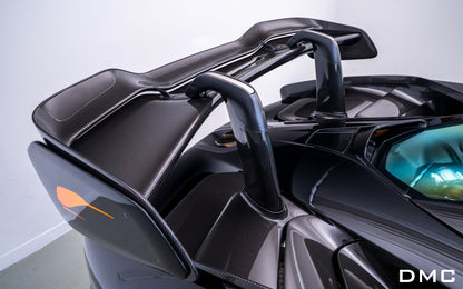 Aileron spoiler arrière style Senna en fibre de carbone de DMC pour McLaren 720S et 765LT Coupé et Spider d'origine - KDMPARTS EUROPE TUNING STORE