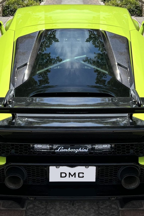 Aileron spoiler en fibre de carbone « GT3 » de DMC pour Lamborghini Huracan EVO Coupé et Spyder d'origine - KDMPARTS EUROPE TUNING STORE