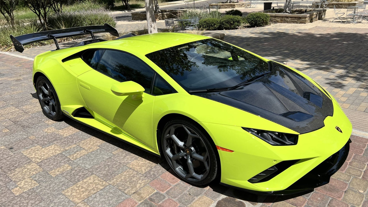 Aileron spoiler en fibre de carbone « GT3 » de DMC pour Lamborghini Huracan EVO Coupé et Spyder d'origine - KDMPARTS EUROPE TUNING STORE