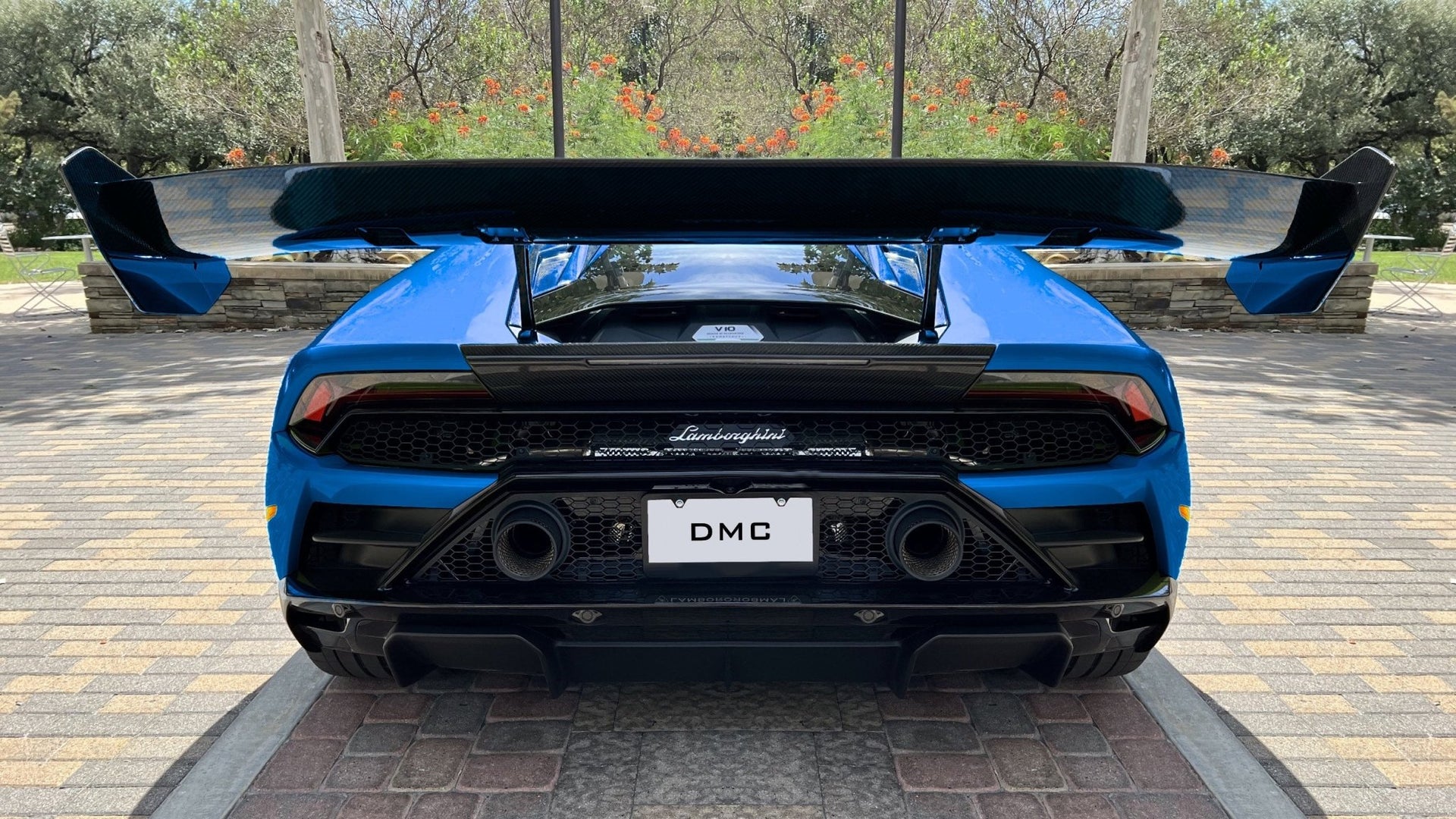 Aileron spoiler en fibre de carbone « GT3 » de DMC pour Lamborghini Huracan EVO Coupé et Spyder d'origine - KDMPARTS EUROPE TUNING STORE