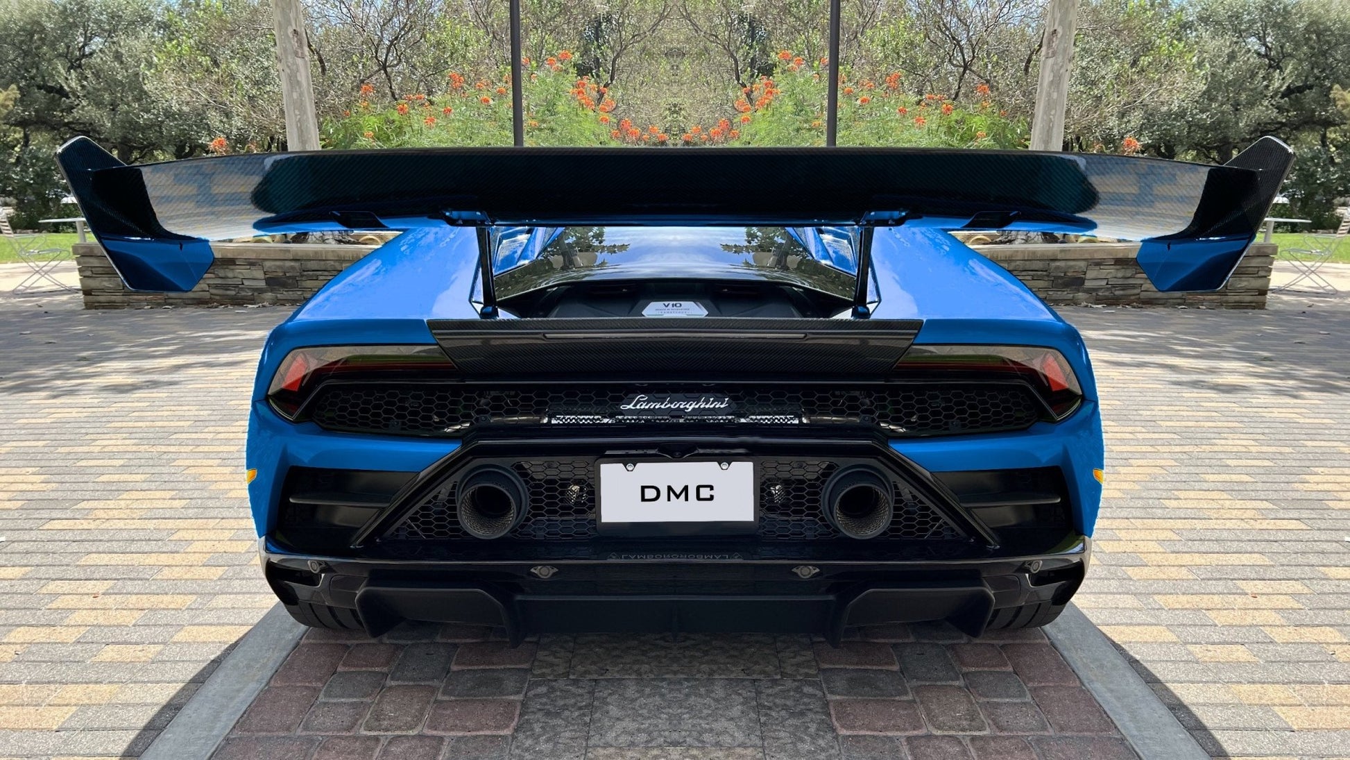 Aileron spoiler en fibre de carbone « GT3 » de DMC pour Lamborghini Huracan EVO Coupé et Spyder d'origine - KDMPARTS EUROPE TUNING STORE