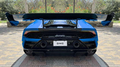 Aileron spoiler en fibre de carbone « GT3 » de DMC pour Lamborghini Huracan EVO Coupé et Spyder d'origine - KDMPARTS EUROPE TUNING STORE