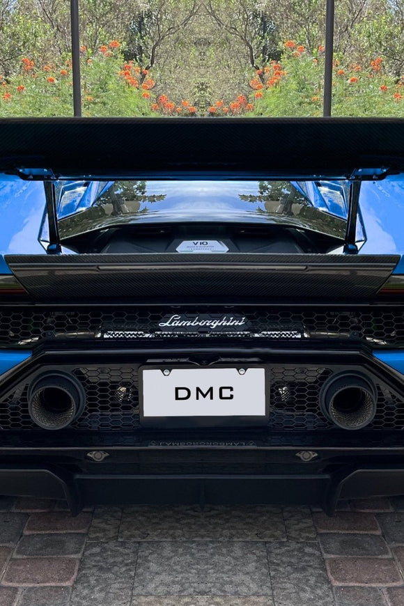 Aileron spoiler en fibre de carbone « GT3 » de DMC pour Lamborghini Huracan EVO Coupé et Spyder d'origine - KDMPARTS EUROPE TUNING STORE