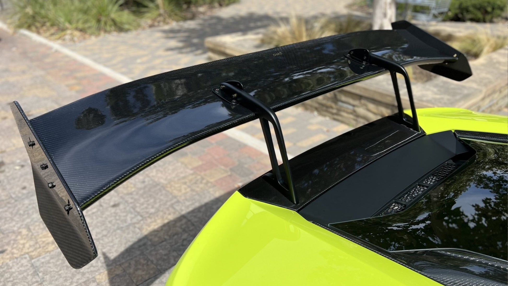 Aileron spoiler en fibre de carbone « GT3 » de DMC pour Lamborghini Huracan EVO Coupé et Spyder d'origine - KDMPARTS EUROPE TUNING STORE