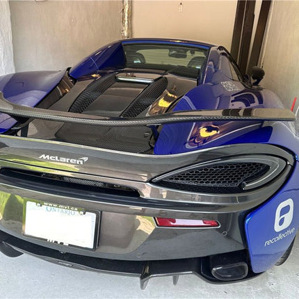 Aileron Spoiler GT pour McLaren 540C 570S 570GT Coupé et Spider 2016 - 2019 en fibre de carbone - KDMPARTS EUROPE TUNING STORE