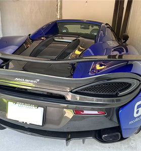Aileron Spoiler GT pour McLaren 540C 570S 570GT Coupé et Spider 2016 - 2019 en fibre de carbone - KDMPARTS EUROPE TUNING STORE