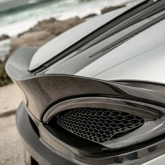 Aileron Spoiler Style Duckatail pour McLaren 570S VRS 2016 - UP en fibre de Carbone haute brillance - KDMPARTS EUROPE TUNING STORE