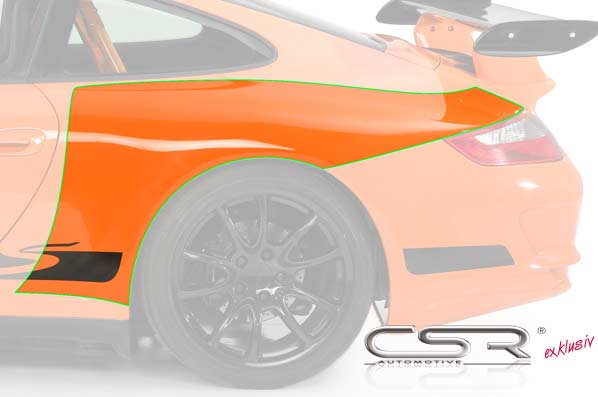 Ailes arrière larges droite / gauche pour Porsche 911 / 996 - KDMPARTS EUROPE TUNING STORE