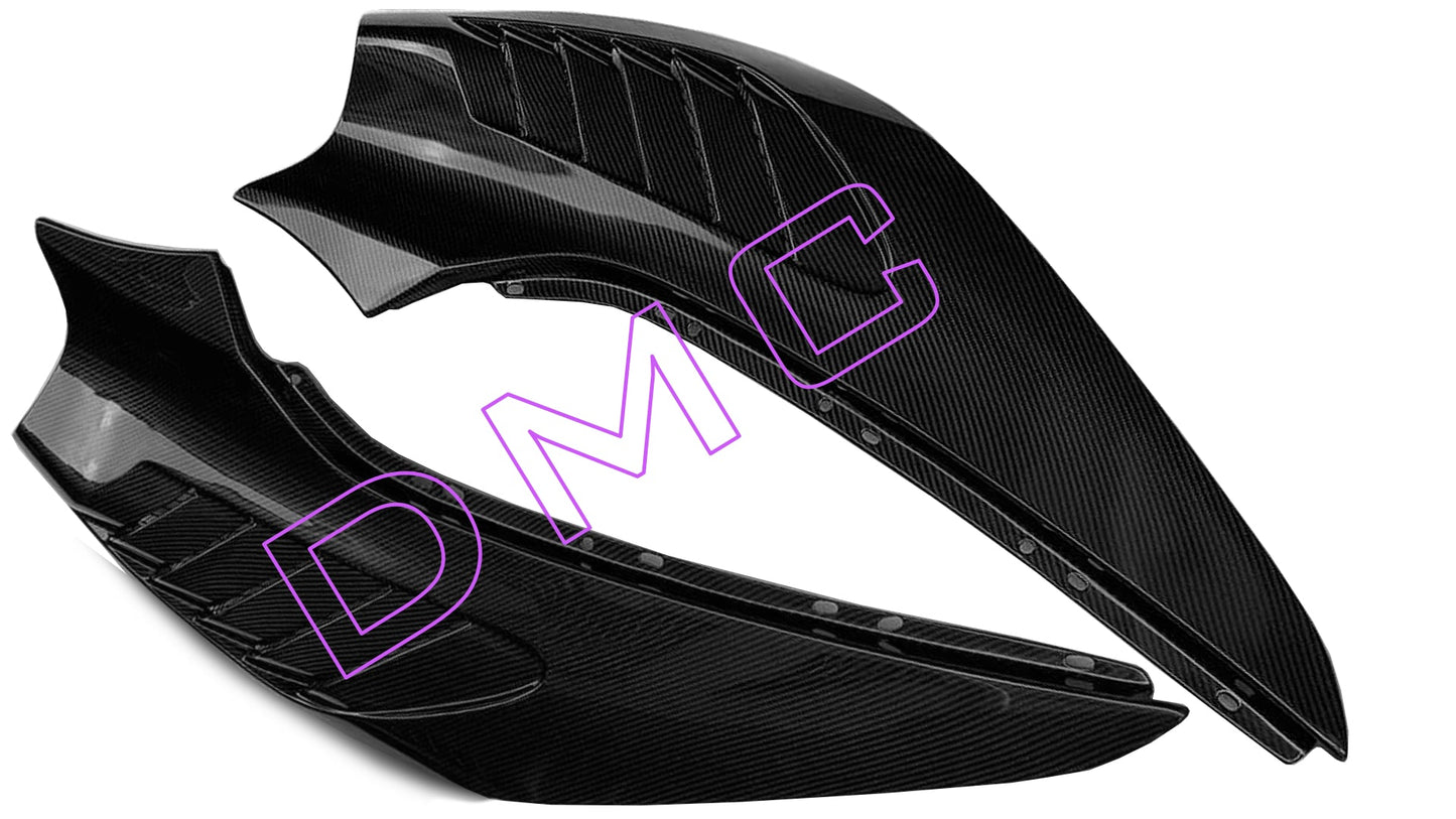 Ailes avant avec prises d'air en fibre de carbone style GT3 de DMC pour McLaren 750S Coupé et Spider d'origine - KDMPARTS EUROPE TUNING STORE