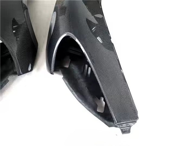 Ailes avant droite / gauche pour McLaren 540C 570S 570GT Coupé et Spider 2016 - 2019 en fibre de Carbone Style OEM - KDMPARTS EUROPE TUNING STORE