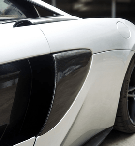 Ailes de conduit d'air latérales de style OEM pour McLaren 570S 2016 - 2017 en fibre de Carbone haute brillance - KDMPARTS EUROPE TUNING STORE