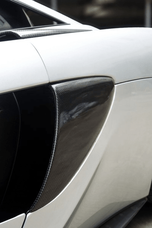 Ailes de conduit d'air latérales de style OEM pour McLaren 570S 2016 - 2017 en fibre de Carbone haute brillance - KDMPARTS EUROPE TUNING STORE