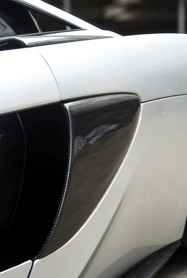 Ailes de conduit d'air latérales de style OEM pour McLaren 570S 2016 - 2017 en fibre de Carbone haute brillance - KDMPARTS EUROPE TUNING STORE