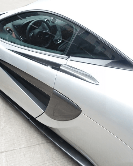 Ailes de conduit d'air latérales de style OEM pour McLaren 570S 2016 - 2017 en fibre de Carbone haute brillance - KDMPARTS EUROPE TUNING STORE