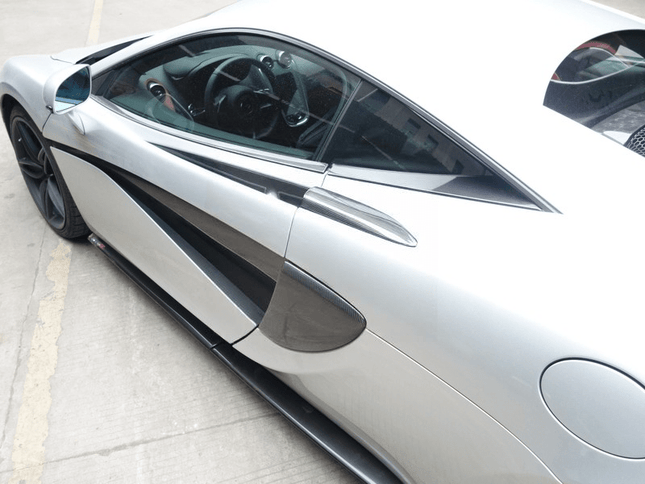Ailes de conduit d'air latérales de style OEM pour McLaren 570S 2016 - 2017 en fibre de Carbone haute brillance - KDMPARTS EUROPE TUNING STORE