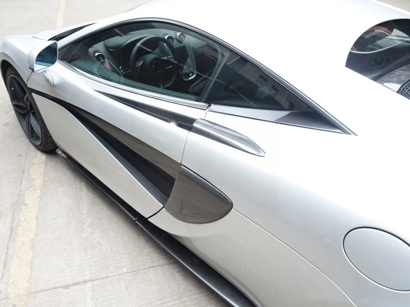Ailes de conduit d'air latérales de style OEM pour McLaren 570S 2016 - 2017 en fibre de Carbone haute brillance - KDMPARTS EUROPE TUNING STORE
