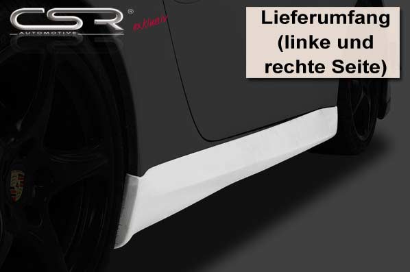Bas de caisse droit et gauche pour Porsche 911 / 997 - KDMPARTS EUROPE TUNING STORE