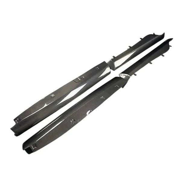 Bas de caisse jupes droite / gauche de style OEM McLaren 570S 2016 - 2017 en fibre de Carbone haute brillance - KDMPARTS EUROPE TUNING STORE