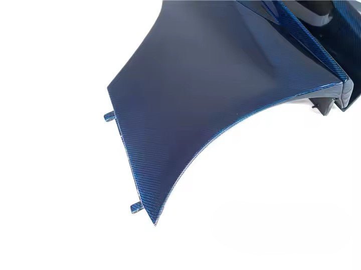 Bas de caisse Jupes pour McLaren MP4 12 - C et 650S 2011 - 2017 Style CF 675LT (6 pcs) en fibre de carbone bleu - KDMPARTS EUROPE TUNING STORE