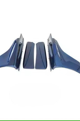 Bas de caisse Jupes pour McLaren MP4 12 - C et 650S 2011 - 2017 Style CF 675LT (6 pcs) en fibre de carbone bleu - KDMPARTS EUROPE TUNING STORE