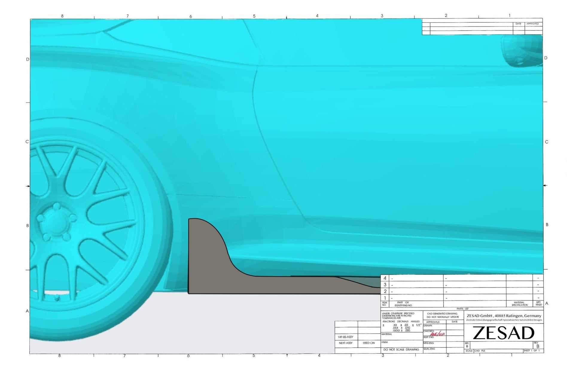 Bas de caisse latéraux en fibre de carbone de DMC pour Aston Martin DBS d'origine (2018 - 2025) - KDMPARTS EUROPE TUNING STORE