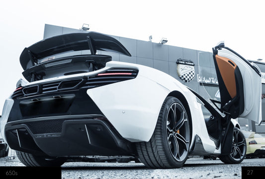 Bas de caisse latéraux en fibre de carbone de DMC pour McLaren 650S Coupé et Spyder - KDMPARTS EUROPE TUNING STORE